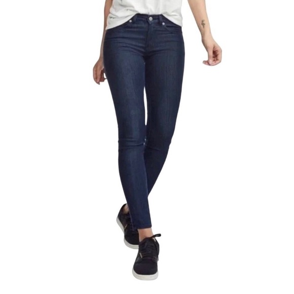 American Giant 218 Skinny Jeans in Mountain Wash Size 26 - Picture 1 of 12